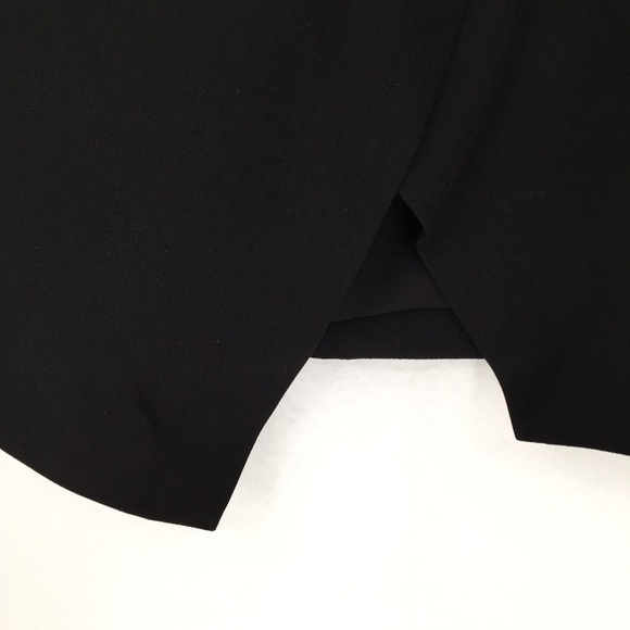 Rebecca Minkoff Camilla black skirt moto asymmetric button new 6 - Picture 4 of 6